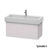 Тумба подвесная 95х44,5 Duravit Delos, белая сирень шелковисто-матовый (DL622708787) Duravit Тумбы