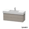 Тумба подвесная 120х47 Duravit Delos, терра (DL632201414) Duravit Тумбы