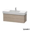 Тумба подвесная 120х47 Duravit Delos, сосна серебристая (DL632203131) Duravit Тумбы