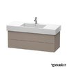 Тумба підвісна 120х47 Duravit Delos, базальт матовий (DL632204343) Duravit Тумби