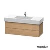 Тумба подвесная 120х47 Duravit Delos, дуб европейский (DL632205252) Duravit Тумбы