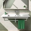 Керамическая раковина 120 см Catalano Green (1120GRUP00) На столешницу, На тумбу, Подвесные Прямоугольные