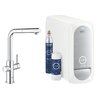 Змішувач зі стартовим комплектом GROHE Blue Home (31539000) Для кухні Хром