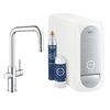 Змішувач зі стартовим комплектом GROHE Blue Home (31543000) Для кухні Хром