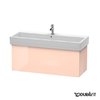 Тумба подвесная 115х44,5 Duravit Delos, абрикосовый жемчуг глянцевый (DL622801010) Duravit Тумбы