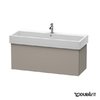 Тумба подвесная 115х44,5 Duravit Delos, терра (DL622801414) Duravit Тумбы