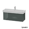 Тумба подвесная 115х44,5 Duravit Delos, доломитово-серый глянцевый (DL622803838) Duravit Тумбы