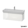 Тумба подвесная 115х44,5 Duravit Delos, белый глянцевый (DL622808585) Duravit Тумбы