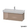 Тумба подвесная 115х44,5 Duravit Delos, капучино глянцевый (DL622808686) Duravit Тумбы