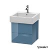 Тумба підвісна 45х44, 5 Duravit Delos, блакитний камінь глянцевий (DL632304747) Duravit Тумби
