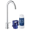 Змішувач зі стартовим комплектом GROHE Blue Mono Pure (31301001) Для кухні Хром