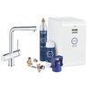 Змішувач зі стартовим комплектом GROHE Blue Minta Professional (31347002) Для кухні Хром