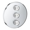 Внешняя панель вентиля для встраиваемого монтажа Grohe Grohtherm SmartControl (29122000) Для ванны, Для душа Хром