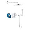 Душевой комплект Grohtherm 3000 Cosmopolitan с душем Rainshower Cosmopolitan 310 (34630000) Душевые комплекты (системы) Хром