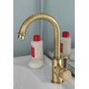 Смеситель для раковины Bugnatese Athena (8513-BR) Для раковины Бронза