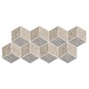 Плитка Sant'agostino Hexagon Fineart Mix Dark 20 * 46 (CSAEXFMD01) Sant'Agostino Для кухні, Для громадських приміщень, Для житлових приміщень, Для вулиці, Для ванної