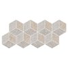 Плитка Sant'agostino Hexagon Fineart Mix Light 20 * 46 (CSAEXFML01) Sant'Agostino Для кухні, Для громадських приміщень, Для житлових приміщень, Для вулиці, Для ванної