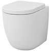 Напольный безободковый унитаз Artceram File 2.0, white glossy (FLV005 01; 00) Напольные 