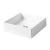 Керамічна раковина 38 см Artceram Scalino, white glossy (SCL001 01; 00) На стільницю, На тумбу 