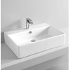 Керамическая раковина 65 см Artceram Quadro, white glossy (QUL003 01; 00) На столешницу, На тумбу, Подвесные Прямоугольные
