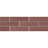 Плитка Sant'Agostino Decorline Stripebrick Mauve 7.3*30 (CSASBEA730) Sant'Agostino Для кухни, Для общественных помещений, Для жилых помещений, Для ванной