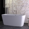 Ванна акрилова Knief Cube XS 155 * 80 см (0100-254) Knief Прямокутні