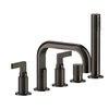 Смеситель для ванны Gessi Inciso- (58040-031) Для ванны Бронза, Хром