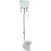 Унитаз-компакт Burlington (P2+T59WHI+T30CHR) Напольные С бачком (в комплекте)