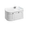 Тумба подвесная 98х55 Burlington, белый (FW6W) Burlington Тумбы