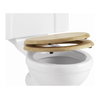 Крышка для унитаза SoftClose Burlington, золотистый дуб (S16) 