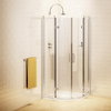 Душевая кабина 80х80 см Burlington (C22) Радиусные симметричные Прозрачное