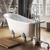 Ванна акриловая 150х75 Burlington Buckingham Slipper (E6) Burlington Прямоугольные