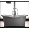 Ванна акриловая 177х88 Burlington Boat (T6C) Burlington Овальные