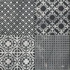 Плитка Fap Roma Decò Statuario Grafite 20 * 20 (fLZM) FAP Ceramiche Для кухні, Для громадських приміщень, Для житлових приміщень, Для ванної