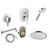 Душевой комплект HANSGROHE Novus (1A101218) Душевые комплекты (системы) Хром