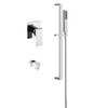 Душевой комплект скрытого монтажа Giulini Pablolux (9815WSQ-CR) Душевые комплекты (системы) Хром