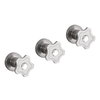 Запорный вентиль Giulini Giò Crystal - Giò (3615W2/S-CR) Giulini Коллекция Gio Crystal-Gio 