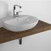 Полка под раковину 80 см Flaminia Solid, brown (SLPS65) Flaminia Столешницы