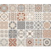 Плитка Sant'Agostino Newdeco Patchwork Lev 60*60 (CSANEPWL60) Для кухни, Для общественных помещений, Для жилых помещений, Для ванной