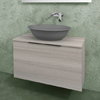 Тумба подвесная 85 см Flaminia Box, OJ Grigio (BX810) Flaminia Тумбы