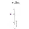 Електронний душовий комплект прихованого монтажу Tres SHOWER TECHNOLOGY (09286568) Душові комплекти (системи) Хром