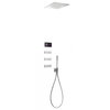 Электронный душевой комплект скрытого монтажа Tres SHOWER TECHNOLOGY (09288313) Душевые комплекты (системы) Хром