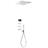 Электронный душевой комплект скрытого монтажа Tres SHOWER TECHNOLOGY (09288406) Душевые комплекты (системы) Хром