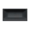 Ванна сталева Kaldewei ASYMMETRIC DUO 744 190x100 catania grey matt (274400010715) Kaldewei Прямокутні