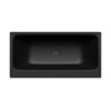 Ванна стальная Kaldewei ASYMMETRIC DUO 744 190x100 lava black matt (274400010717) Kaldewei Прямоугольные