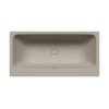 Ванна стальная Kaldewei ASYMMETRIC DUO 742 180x90 perl grey matt (274200010719) Kaldewei Прямоугольные