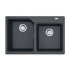 Кухонная мойка Urban UBG 620-78 (114.0574.899) Врезные сверху Прямоугольные Графит