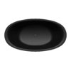 Ванна стальная Kaldewei ELLIPSO DUO OVAL С ОБЛИЦОВОЧНЫМИ ПАНЕЛЯМИ 232-7 190x100 lava black matt (286248050717) Kaldewei Овальные