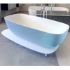 Ванна зі штучного каменю Kolpa San Milo-FS 174X75 Pigeon Blue (3838987 592488) Kolpa San Овальні