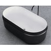 Ванна из искусственного камня Kolpa San Boul-FS 165x85 Black (3838987 592303) Kolpa San Овальные